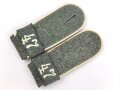 Wehrmacht Heer, Paar Schulterklappen für Mannschaften der Infanterie mit Überschüben