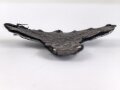 Heer, Mützenadler für Offiziere. Handgestickt, stark korrokiert