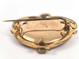1. Weltkrieg, patriotische Brosche, Breite 33mm