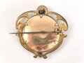 1. Weltkrieg, patriotische Brosche, Breite 33mm