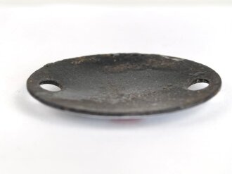 Emailliertes, ovales Rot Kreuz Abzeichen, Breite 30mm