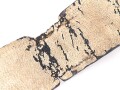 Kaiserreich und 1. Weltkrieg, Geweisstes Lacklederkoppel für Berittene. Patentverschluss , ungereinigt, defekt. Gesamtlänge 102cm