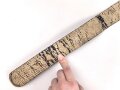 Kaiserreich und 1. Weltkrieg, Geweisstes Lacklederkoppel für Berittene. Patentverschluss , ungereinigt, defekt. Gesamtlänge 102cm