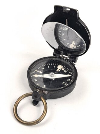 Marschkompass Wehrmacht, Hersteller MK, guter Zustand