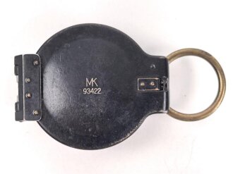 Marschkompass Wehrmacht, Hersteller MK, guter Zustand