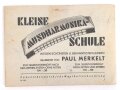 "Die Wehrmacht singt" neue Soldatenlieder für Mundharmonika. 48 Seiten, guter Zustand