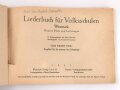 "Liederbuch für Volksschulen Westmark, Gauteil Pfalz und Lothringen" , datiert 1942 mit 95 Seiten
