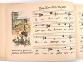 "Liederbuch für Volksschulen Westmark, Gauteil Pfalz und Lothringen" , datiert 1942 mit 95 Seiten