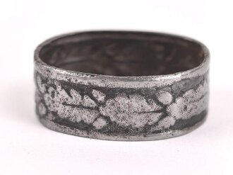 Griffring zum Dolch für Offiziere des Heeres. Eisen