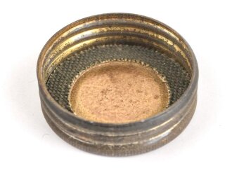 Schraubdeckel für Gasmaskenfilter / Filtereinsatz der Wehrmacht und für die S Maske des Luftschutz