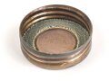 Schraubdeckel für Gasmaskenfilter / Filtereinsatz der Wehrmacht und für die S Maske des Luftschutz