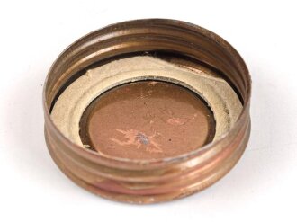 Schraubdeckel für Gasmaskenfilter / Filtereinsatz der Wehrmacht und für die S Maske des Luftschutz