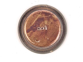 Unterer Deckel für Gasmaskenfilter / Filtereinsatz der Wehrmacht. Hersteller fcc
