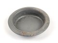 Unterer Deckel für Gasmaskenfilter / Filtereinsatz der Wehrmacht. Hersteller fcc