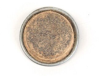 Unterer Deckel für Gasmaskenfilter / Filtereinsatz der Wehrmacht. Hersteller bwz