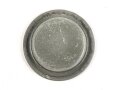 Unterer Deckel für Gasmaskenfilter / Filtereinsatz der Wehrmacht. Hersteller clt