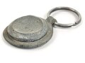 Unterer Verschluss für Gasmaskenfilter / Filtereinsatz der Wehrmacht. Hersteller bwz, Gummi weich