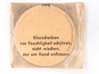 Satz Klarscheiben für die Gasmaske der Wehrmacht und...