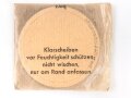 Satz Klarscheiben für die Gasmaske der Wehrmacht und für die S Maske des Luftschutz. datiert 1944