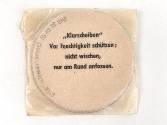 Satz Klarscheiben für die Gasmaske der Wehrmacht und für die S Maske des Luftschutz