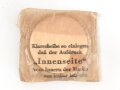Satz Klarscheiben für die Gasmaske der Wehrmacht und für die S Maske des Luftschutz. datiert 1943