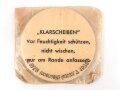 Satz Klarscheiben für die Gasmaske der Wehrmacht und für die S Maske des Luftschutz. datiert 1939