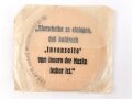Satz Klarscheiben für die Gasmaske der Wehrmacht und für die S Maske des Luftschutz. datiert 1938