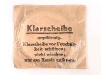 Satz Klarscheiben" napfförmig"  für...