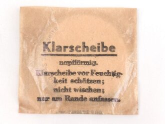 Satz Klarscheiben" napfförmig"  für...