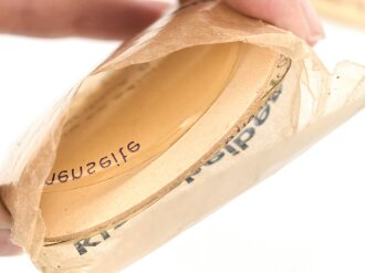 4 x  Satz Klarscheiben für die Gasmaske der Wehrmacht und für die S Maske des Luftschutz