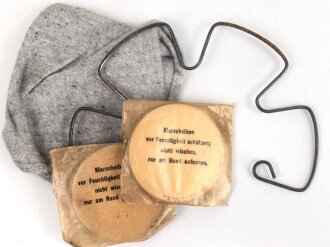 Satz Zubehör für die Gasmaskendose der Wehrmacht