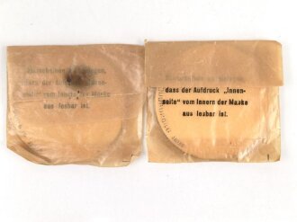 Satz Zubehör für die Gasmaskendose der Wehrmacht