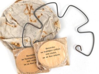Satz Zubehör für die Gasmaskendose der Wehrmacht