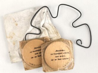 Satz Zubehör für die Gasmaskendose der Wehrmacht