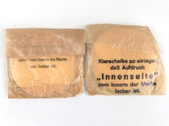 Satz Zubehör für die Gasmaskendose der Wehrmacht