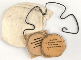 Satz Zubehör für die Gasmaskendose der Wehrmacht