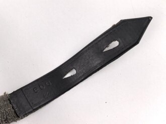 Trageriemen für eine Gasmaskendose der Wehrmacht. ebd44