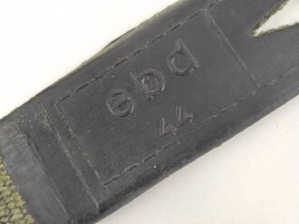 Trageriemen für eine Gasmaskendose der Wehrmacht. ebd44