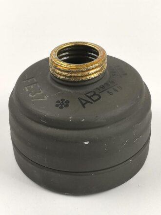 Gasmaskenfilter "Filtereinsatz 37" Wehrmacht .  Sehr guter Zustand, datiert 1939