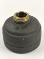 Gasmaskenfilter "Filtereinsatz 37" Wehrmacht .  Sehr guter Zustand, datiert 1939