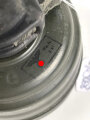 Gasmaskenfilter "Filtereinsatz 41" Wehrmacht .  Guter Zustand, datiert 1943, mit aufgeschraubtem, späten Mundstück