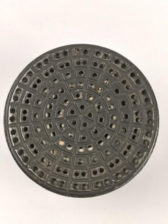 Gasmaskenfilter "Filtereinsatz "  für Luft- oder Zivilschutz. Hersteller " Auer", datiert 1942
