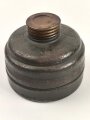 Gasmaskenfilter "Filtereinsatz "  für Luft- oder Zivilschutz. Hersteller " Auer", datiert 1942