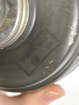 Gasmaskenfilter "Filtereinsatz "  für Luft- oder Zivilschutz. Ohne lesbare Bezeichnung