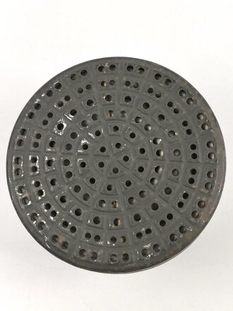Gasmaskenfilter "Filtereinsatz "  für Luft- oder Zivilschutz. Hersteller " Auer", datiert 1941