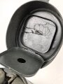 Luftschutz / Werkschutz. Gasmaske Modell 1930, Ausführung als S-Maske für den Luftschutz. Der Filter datiert 1937, in Bereitschaftsbüchse "Dräger"