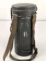 Deutschland nach 1945, Behälter für eine Gasmaske , Hersteller "Auer" Baugleich mit der Bereitschaftsbüchse M1938 der Wehrmacht.