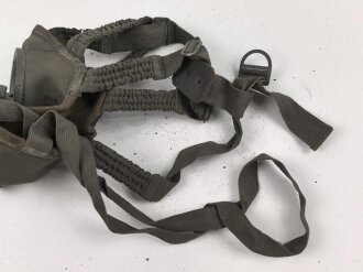 Gasmaske 30 Wehrmacht. Ungereinigt. Diese frühen Masken wurden während des Krieges dann später für Luftschutzzwecke ausgegeben