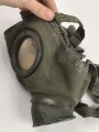 Gasmaske 30 Wehrmacht. Innen datiert 1939, dann später für Luftschutzzwecke verwendet