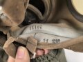 Gasmaske 30 Wehrmacht. Innen datiert 1939, dann später für Luftschutzzwecke verwendet